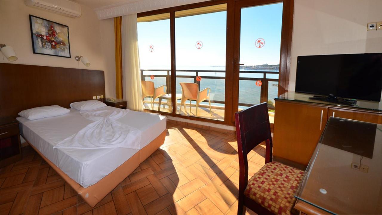 Orion Beach Hotel Didim Bagian luar foto