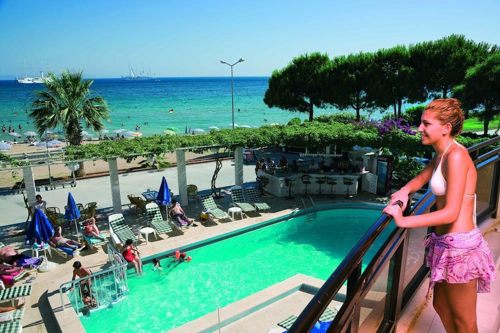Orion Beach Hotel Didim Bagian luar foto
